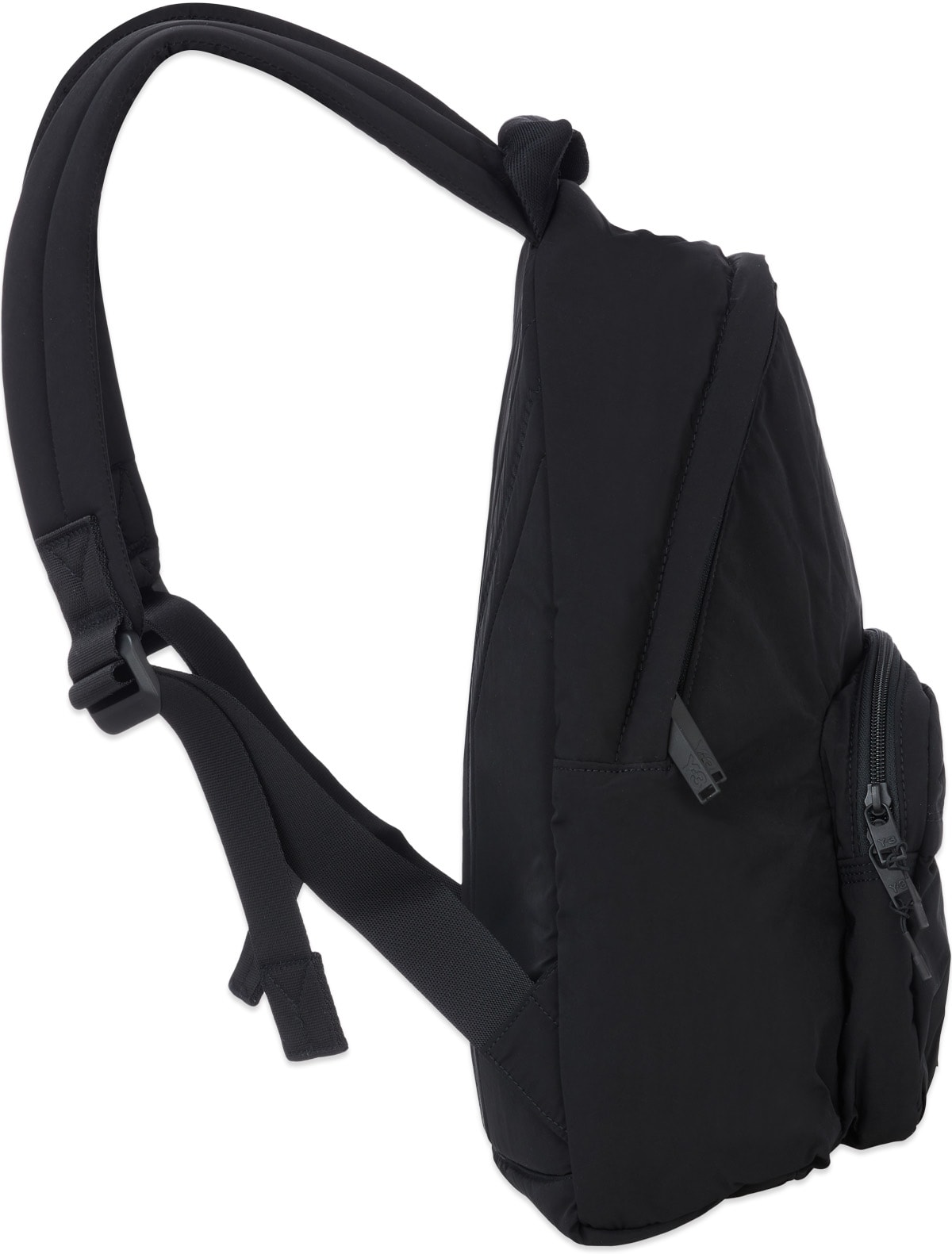 Y-3: Black Techlite Tweak Bag - 2