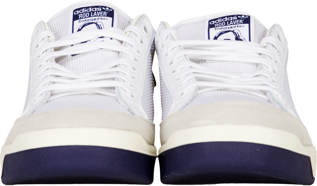 adidas Originals: Blanc Rod Laver Blanc - 3