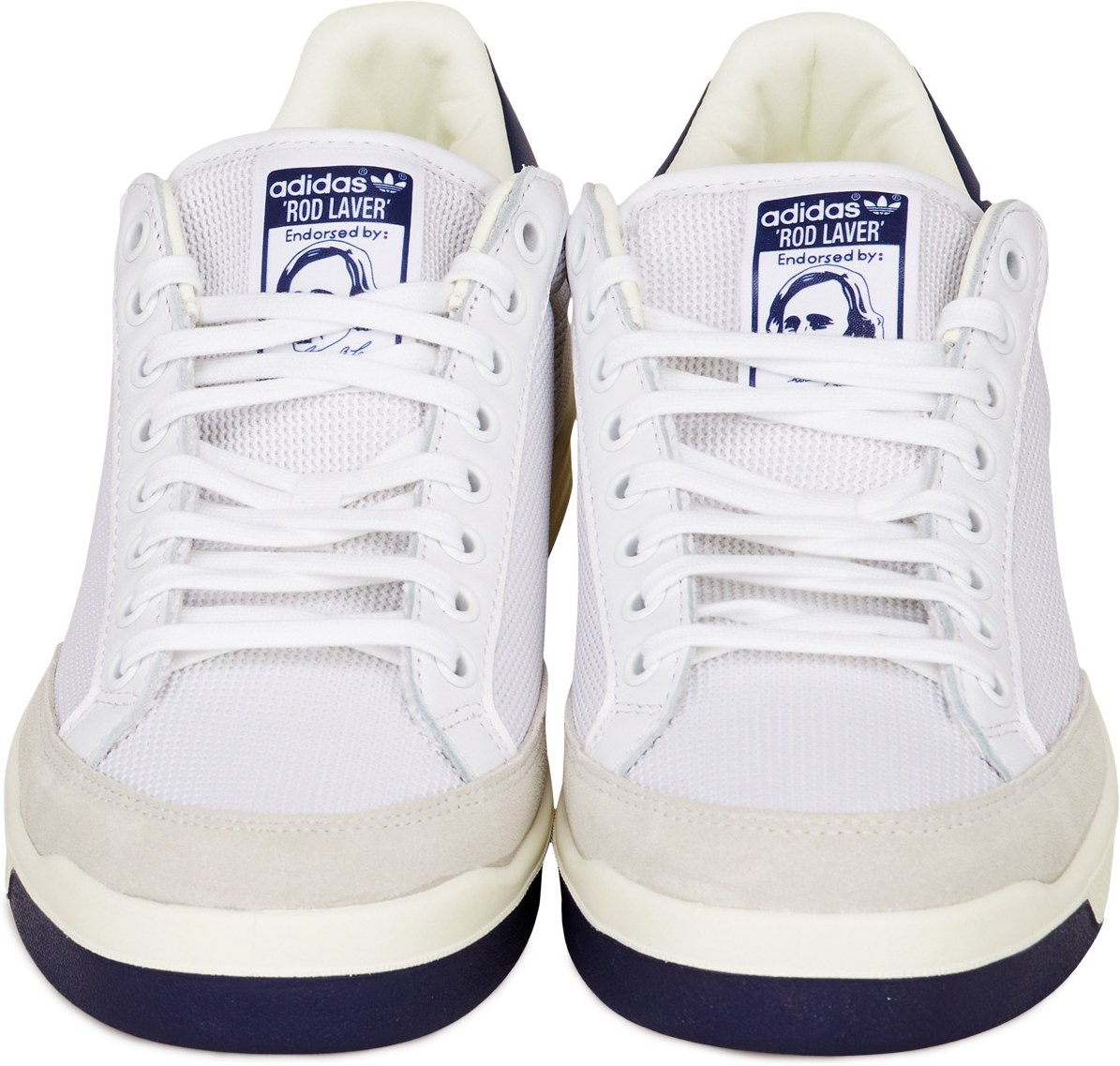 adidas Originals: Blanc Rod Laver Blanc - 4