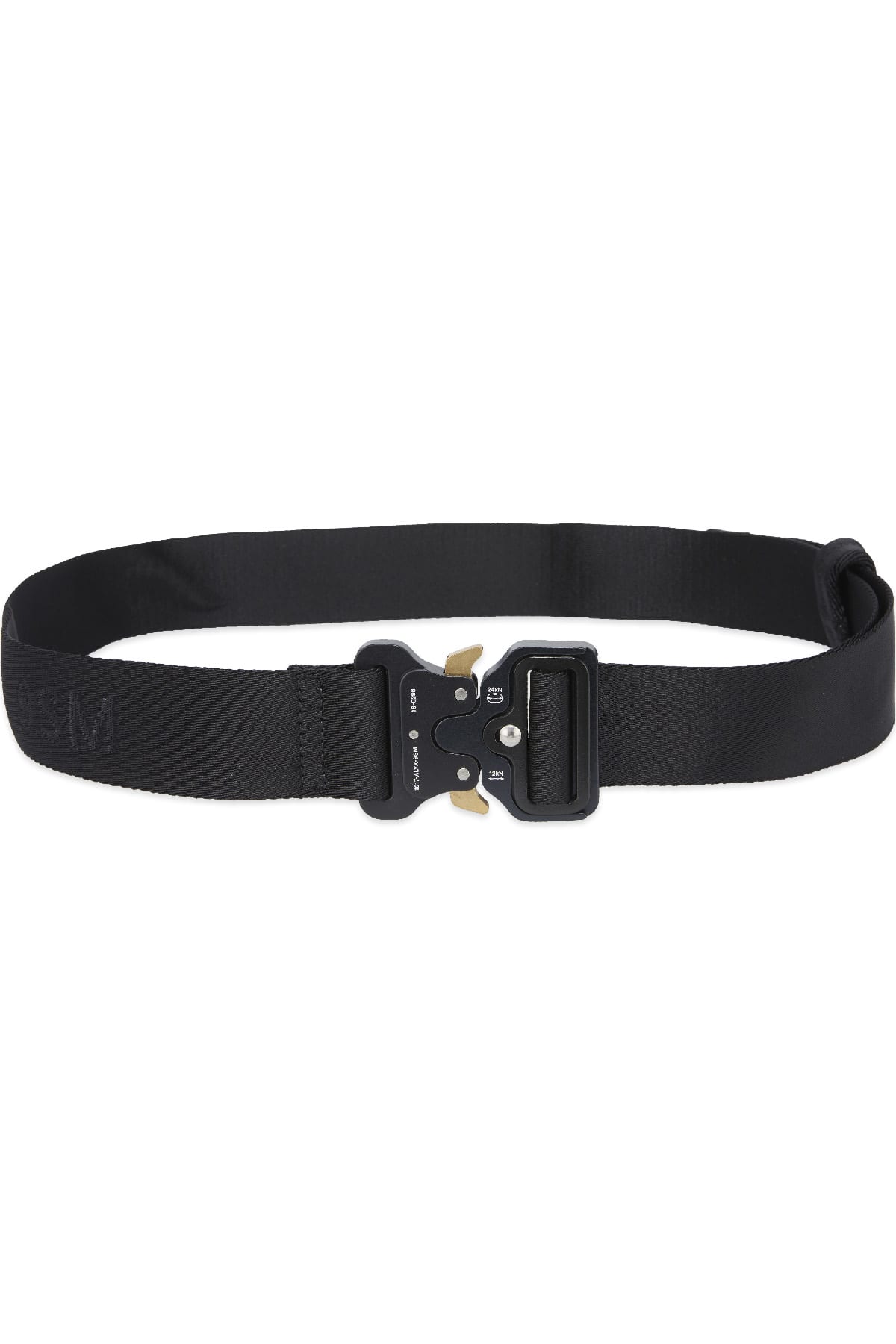1017 ALYX 9SM: Black Classic Rollercoaster Belt | influenceu