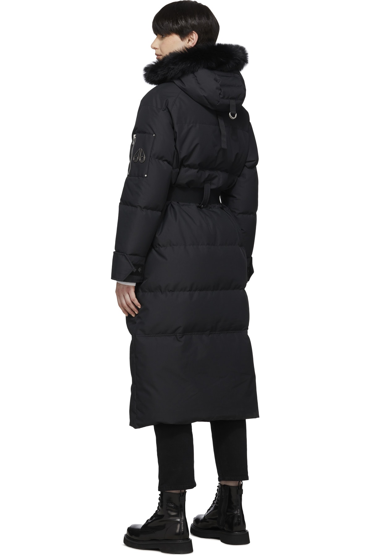 Moose Knuckles: Black Cloud Long Parka | influenceu